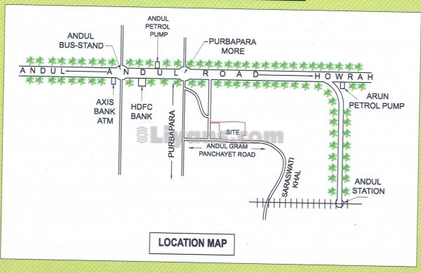 Location Map of Siddhi Vinayak Enclave